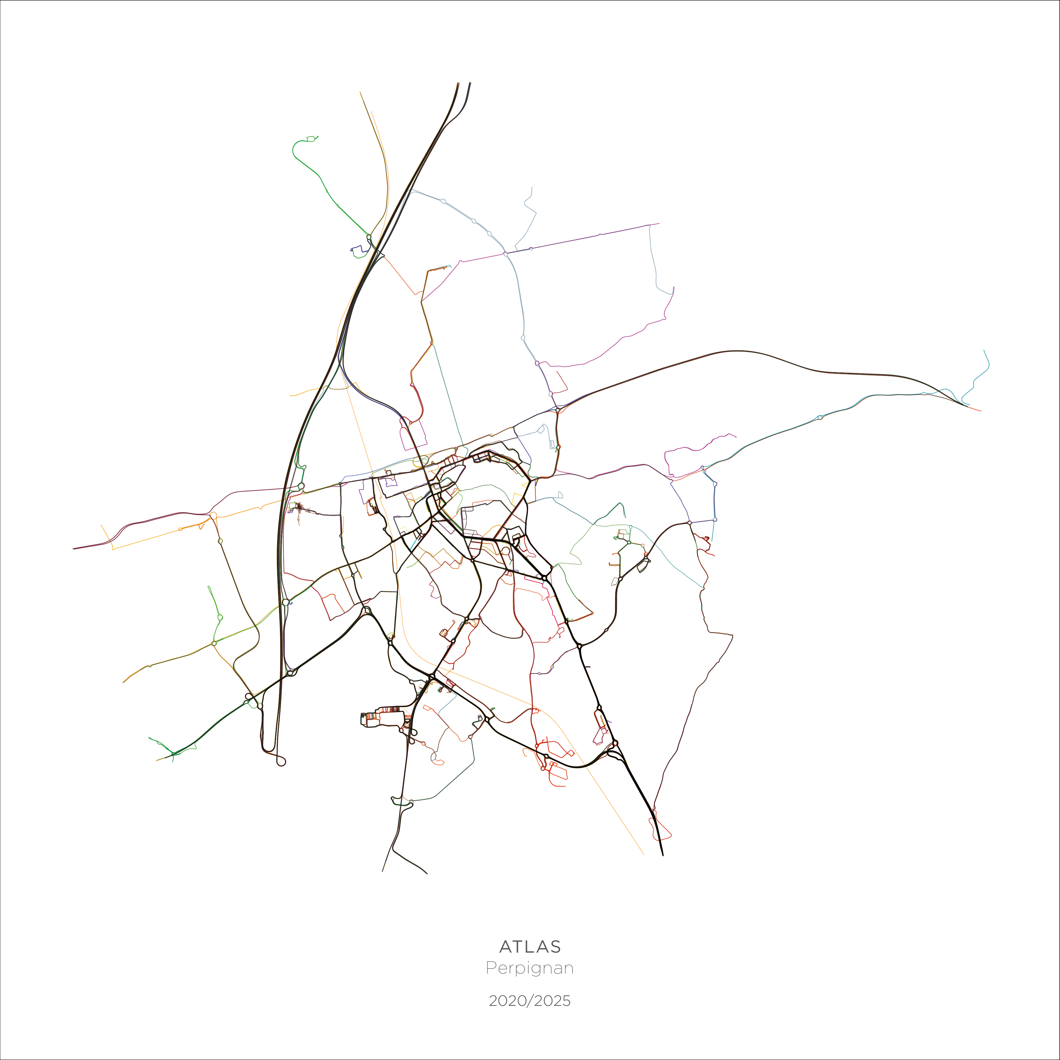 Hodographie-Atlas Perpignan